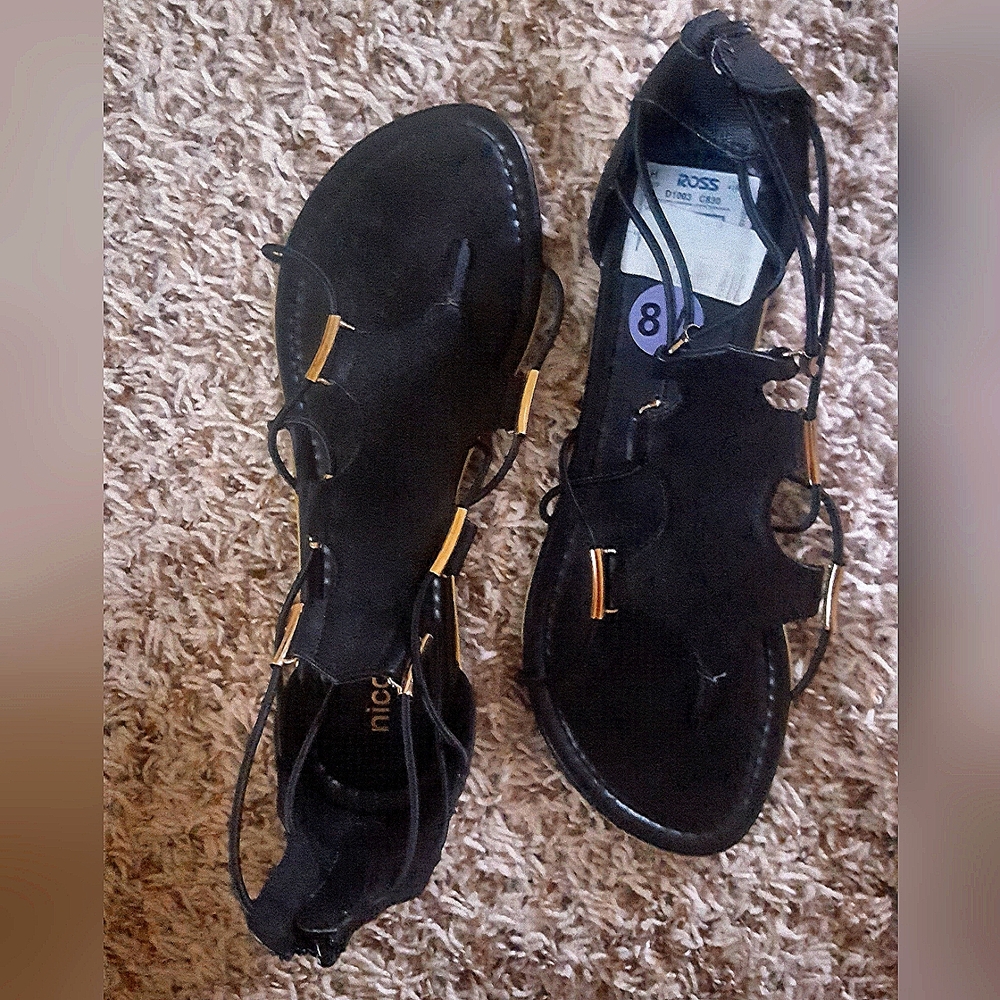 Women's Gladiator Style Sandals Sz 8.5 NWT